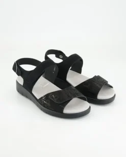 Dunja Sandalen in Schwarz