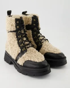 E3189 A7F Stiefeletten in Beige