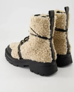 E3189 A7F Stiefeletten in Beige