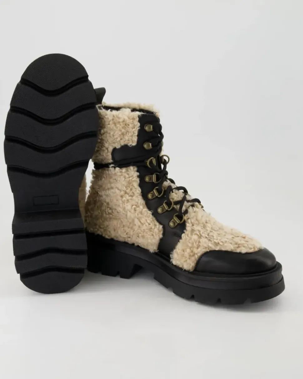 E3189 A7F Stiefeletten in Beige