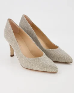 Ebby Pumps in Gold