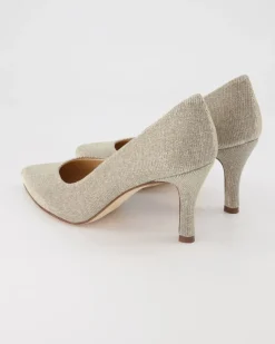 Ebby Pumps in Gold
