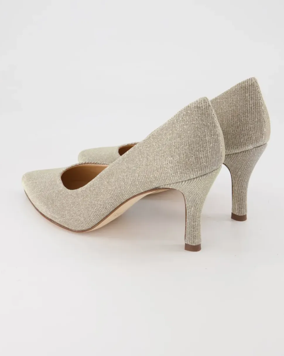 Ebby Pumps in Gold
