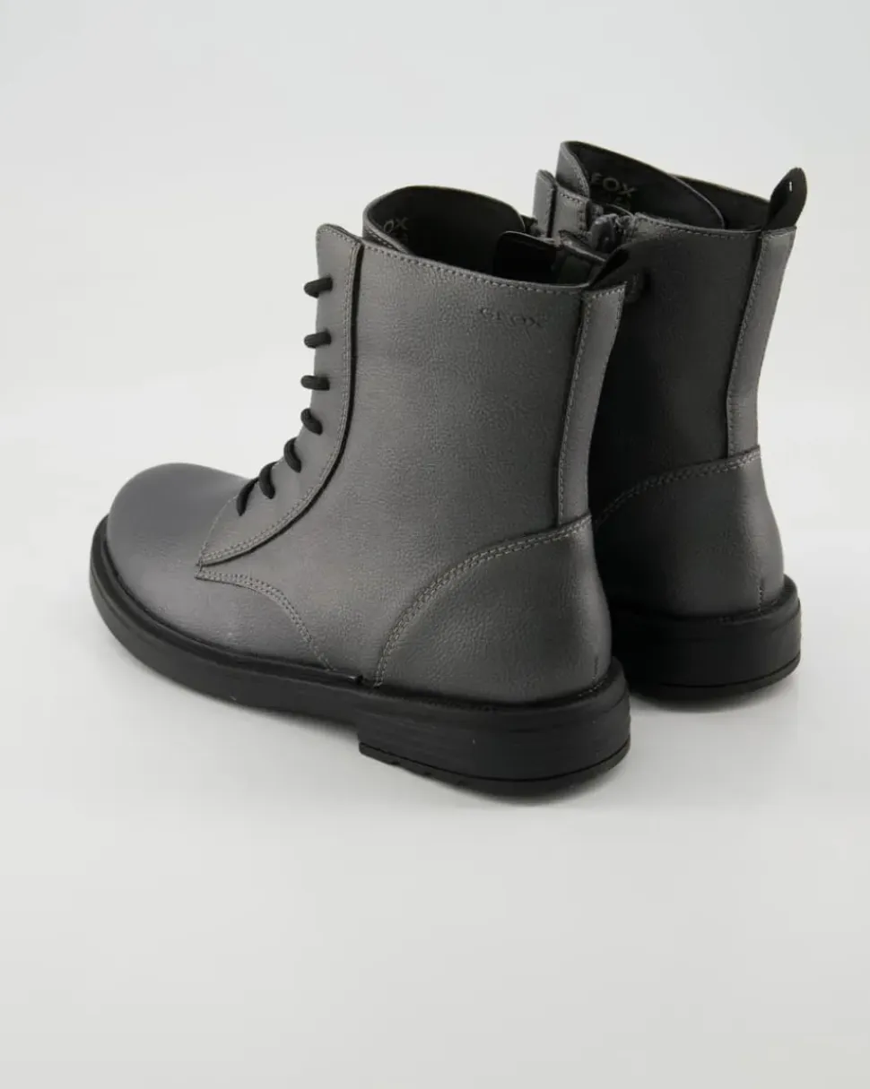 Eclair Girl Schnürstiefel in Silber