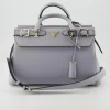 Eco Ali Luxery Satchel Handtasche in Lila