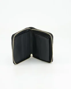 Eco Rianee SLG Small Zip Aroun Portemonnaie in Schwarz