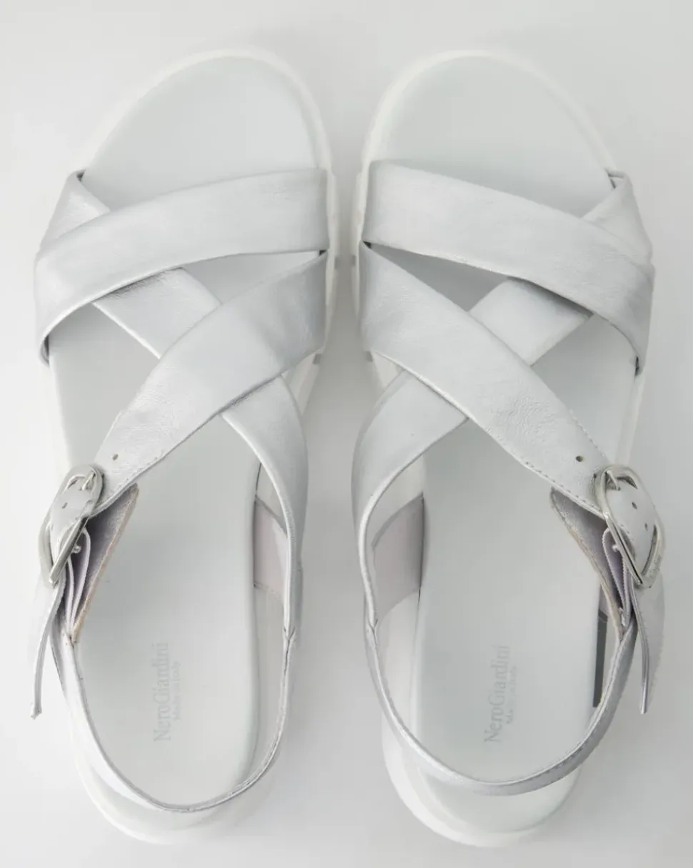 E513697D-700 Sandalen in Silber