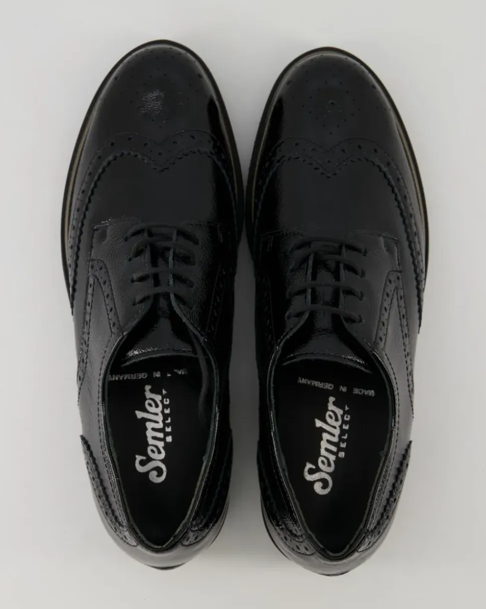 Elena Schnürschuhe in Schwarz