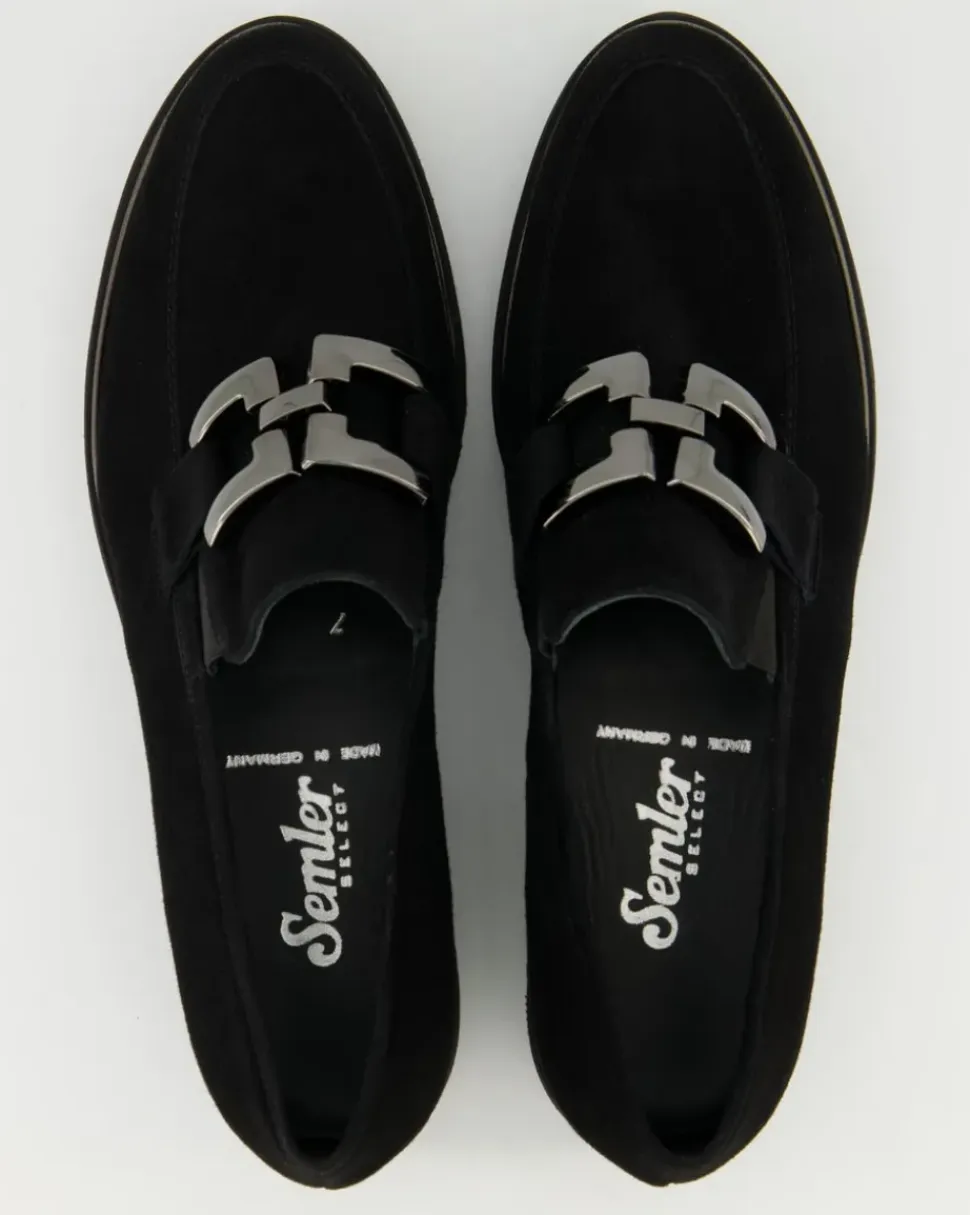 Elena Slipper in Schwarz