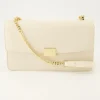 Ellanda Midi Crossbag Umhängetasche in Beige