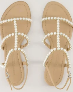 Elle Sandalen in Beige