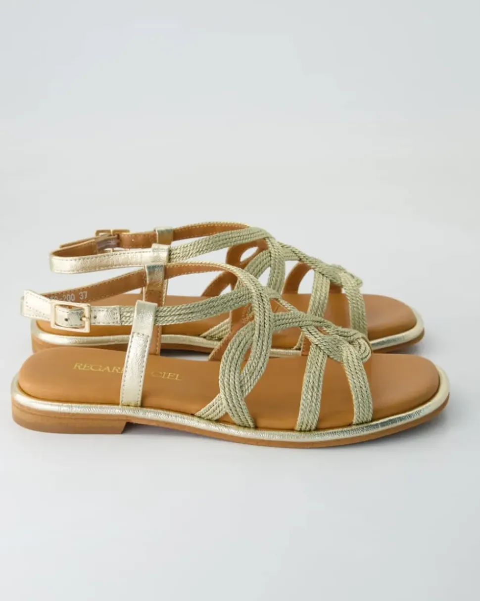 Elma 06 Sandalen in Gold