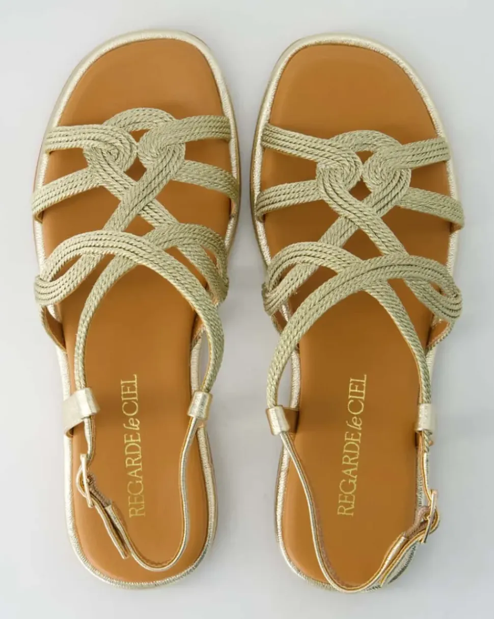 Elma 06 Sandalen in Gold