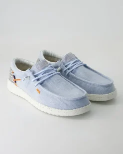 Emma Fine Slipper in Blau