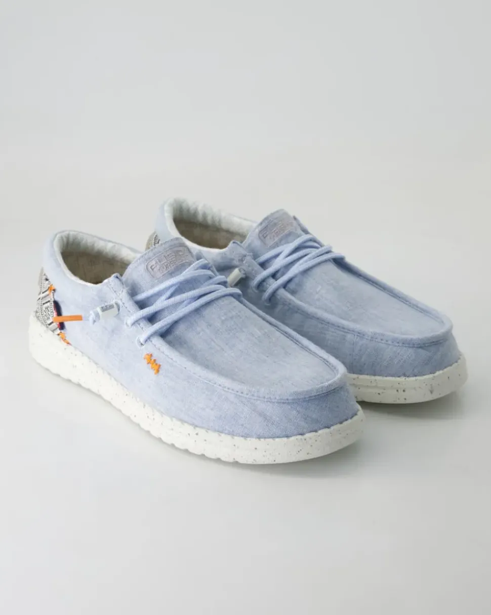 Emma Fine Slipper in Blau