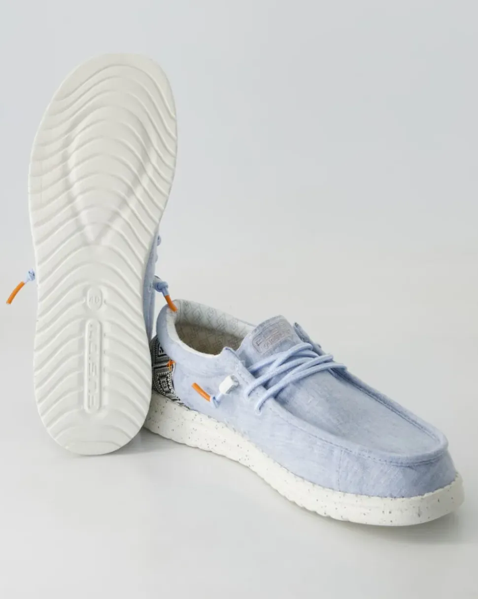 Emma Fine Slipper in Blau