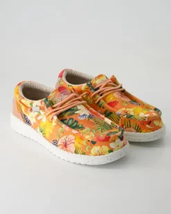 Emma jungle Slipper in Orange