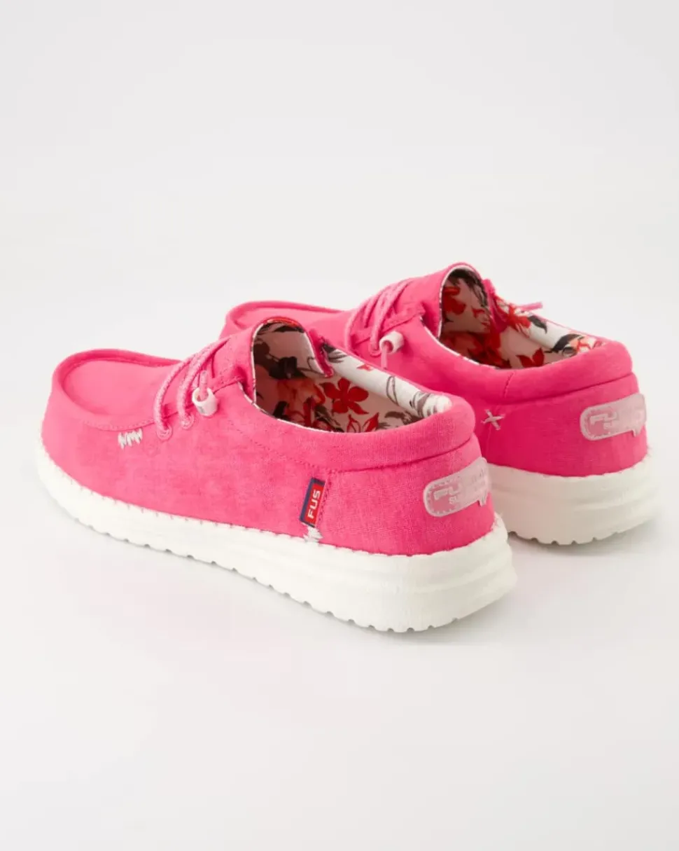 Emma Washed Slipper in Pink