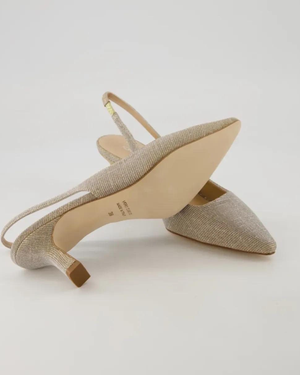 EN811 Slingpumps in Gold
