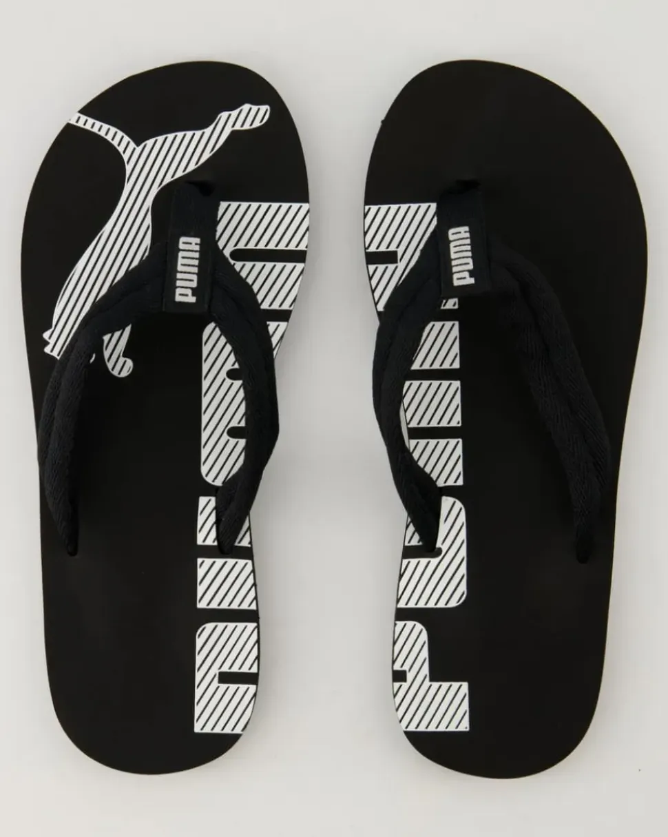 Epic Flip v2 Jr. Pantoletten in Schwarz