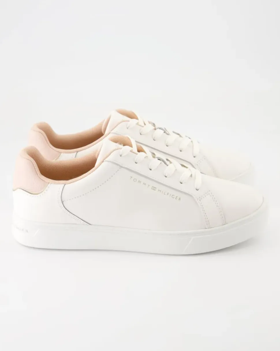 Essential Court Sneaker in Beige