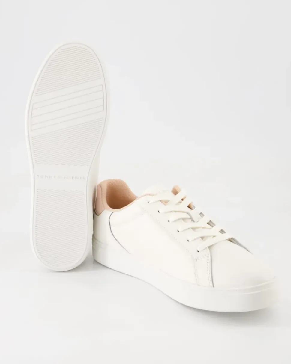 Essential Court Sneaker in Beige