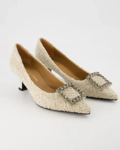 Evilly Pumps in Beige