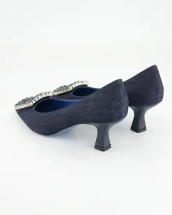 Evilly Pumps in Blau