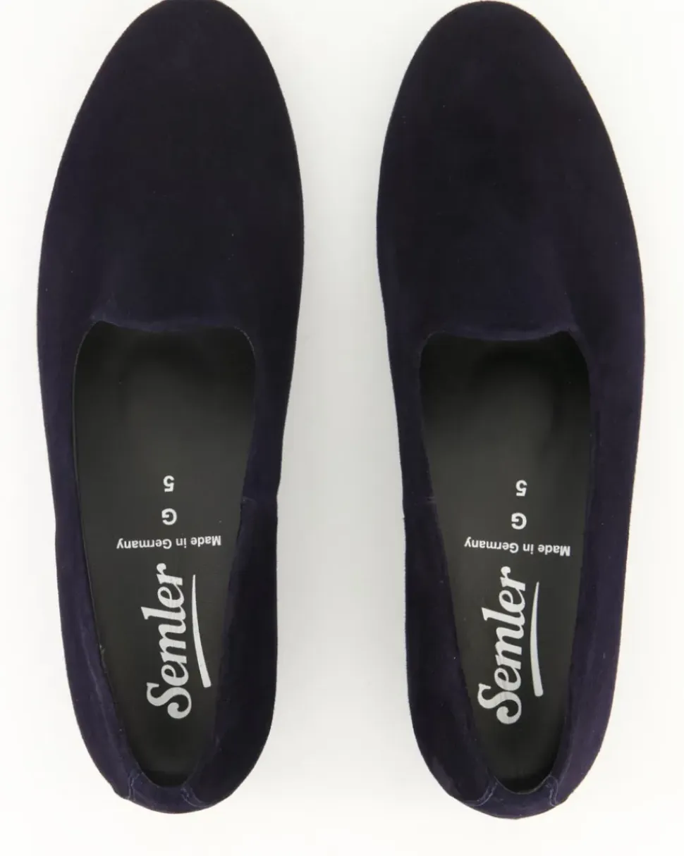 Fabia Slipper in Blau