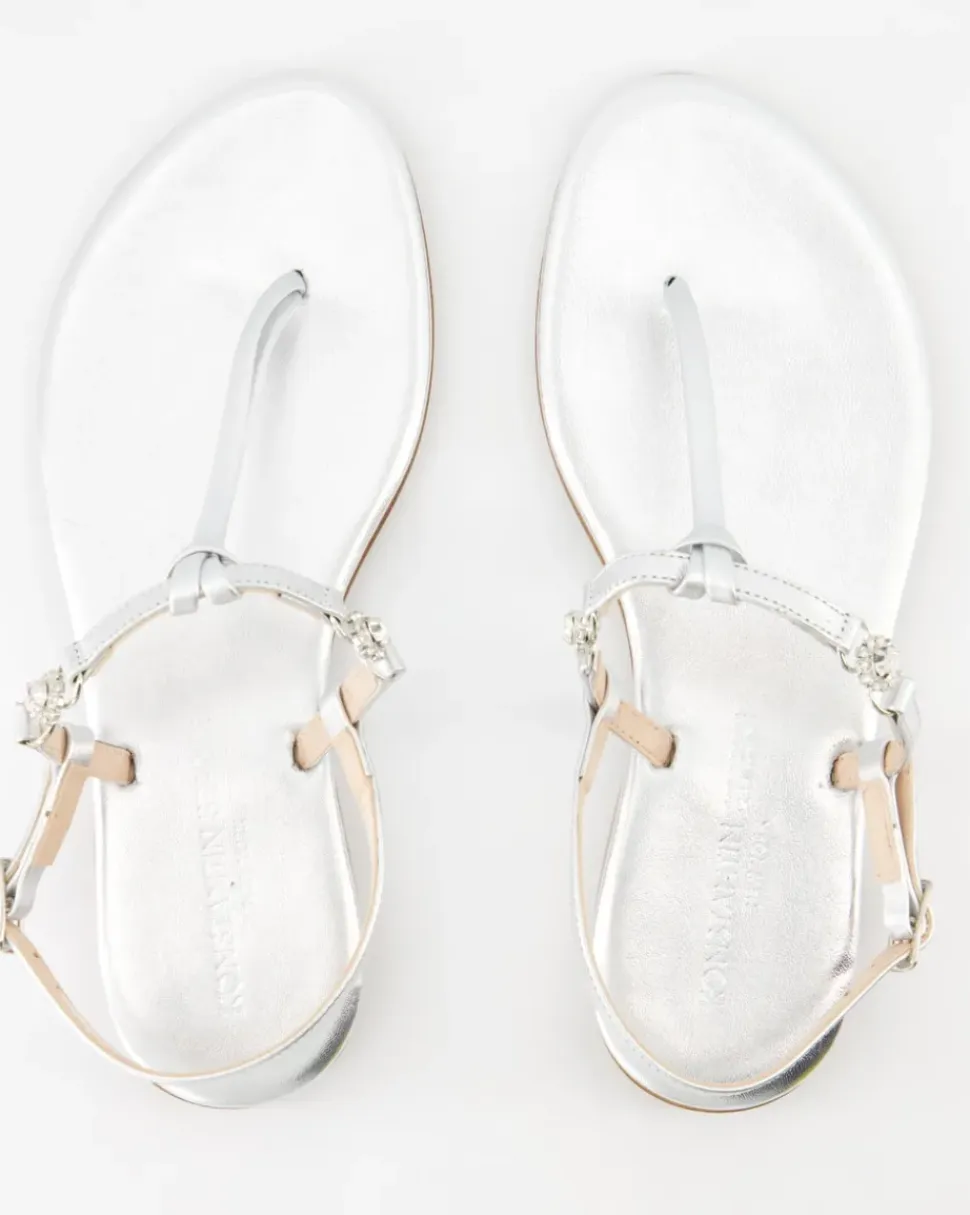 Farfallina Sandalen in Silber