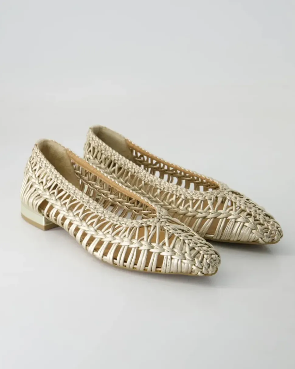 Fayston Ballerinas in Gold
