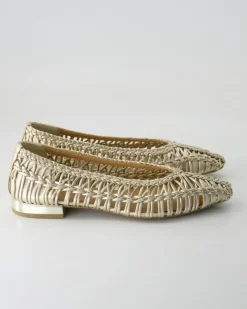 Fayston Ballerinas in Gold