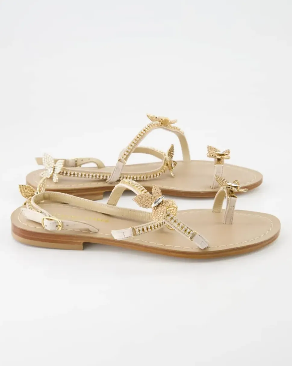 FB940 Zehentrenner in Beige