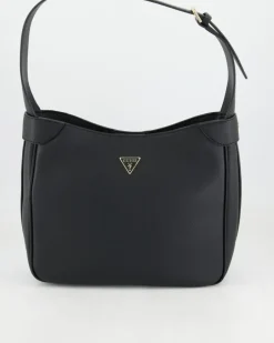 Fedora Hobo Shoulder Bag Handtasche in Schwarz