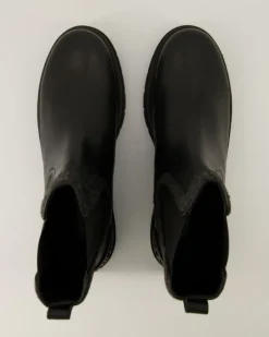 Feminine Felt Chelsea Bootie Chelsea Boots in Schwarz