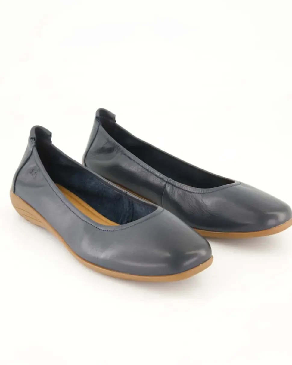 FENJA 01 Ballerinas in Blau