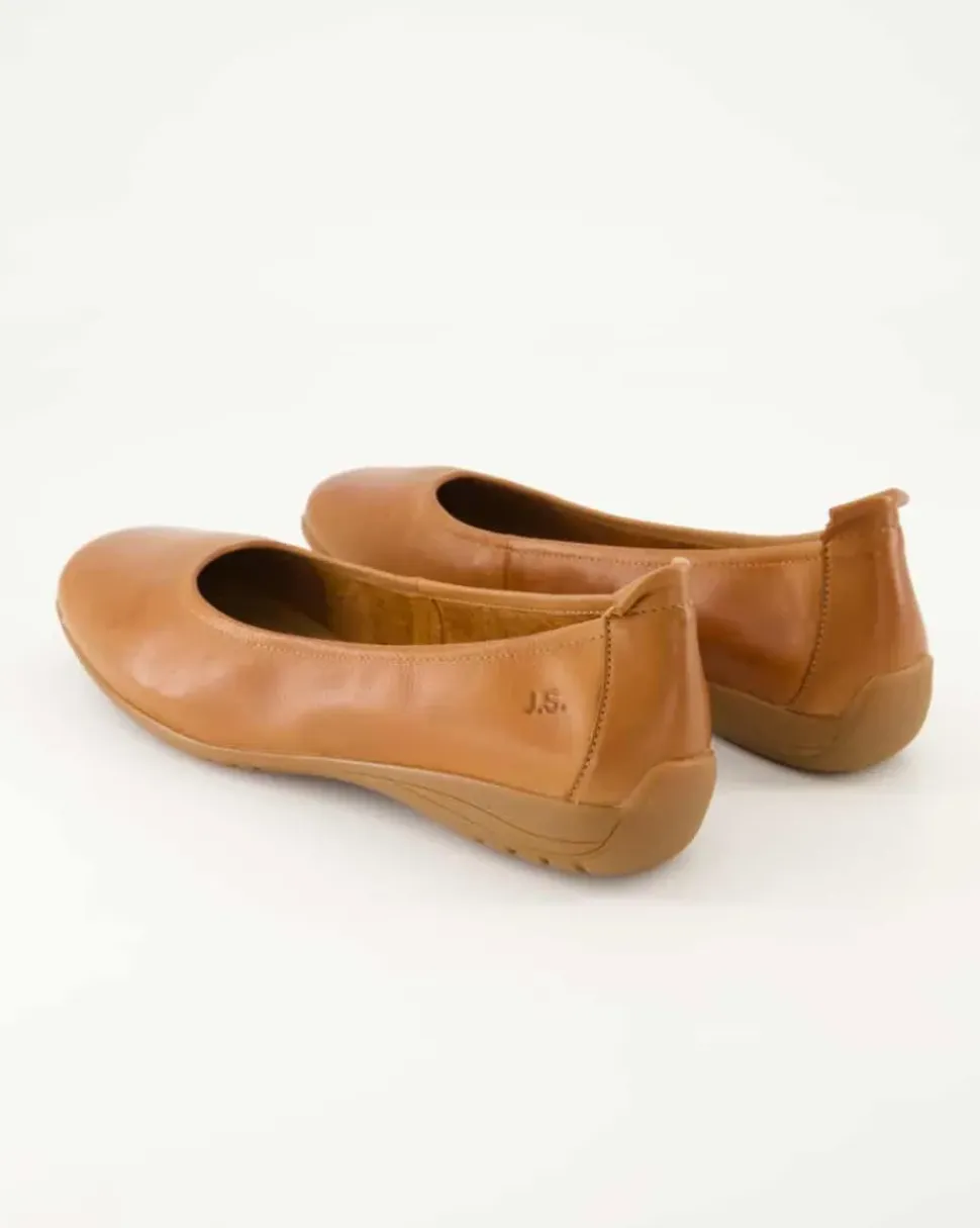 FENJA 01 Ballerinas in Braun