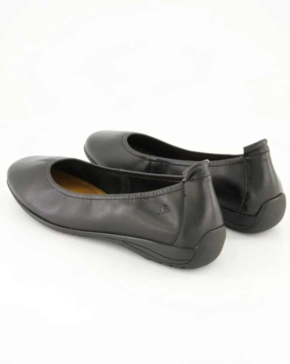FENJA 01 Ballerinas in Schwarz