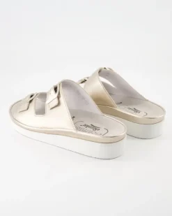 Fiesta Pantoletten in Gold