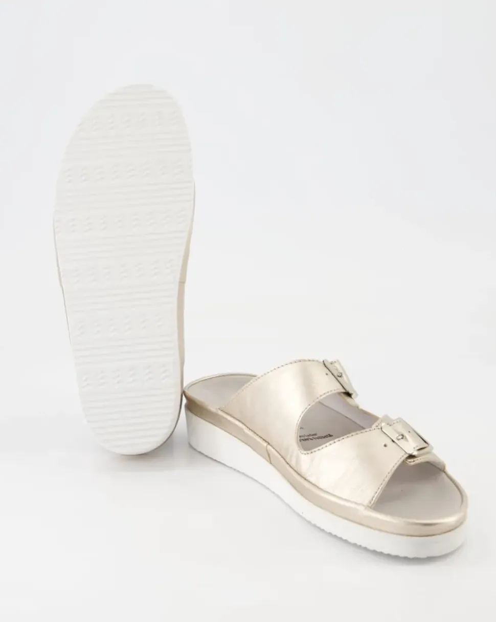 Fiesta Pantoletten in Gold