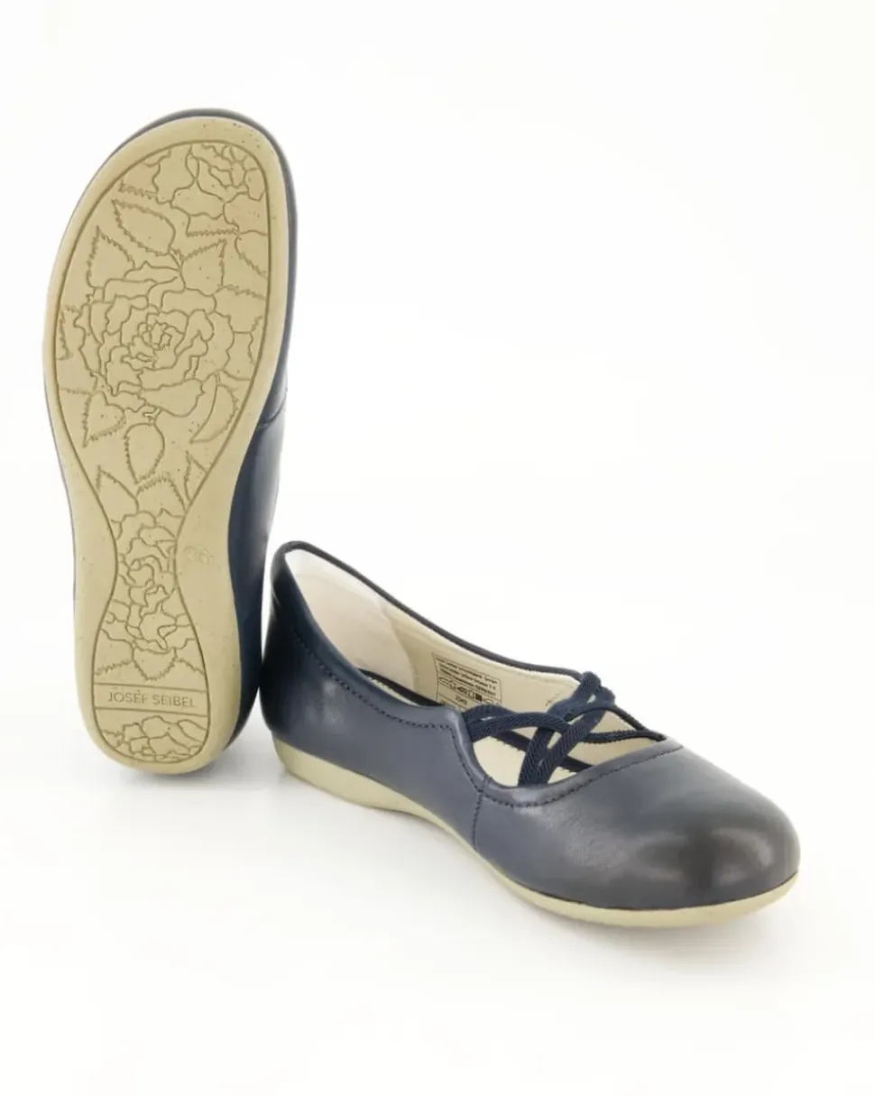 FIONA 39 Ballerinas in Blau