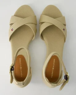 FLAG CRISS-CROS MID WEDGE ESPA Espadrilles in Beige