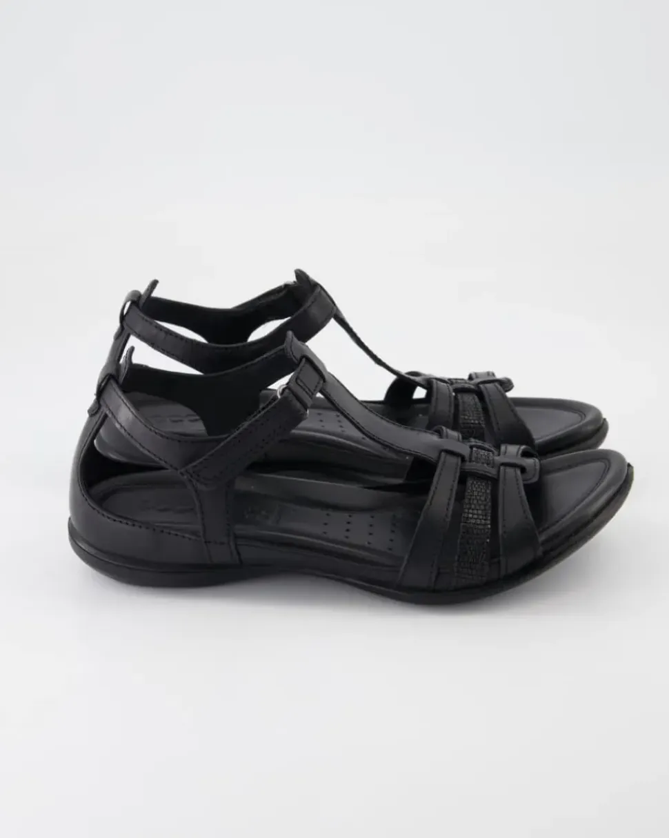 Flash W T Sandal LEA Sandalen in Schwarz