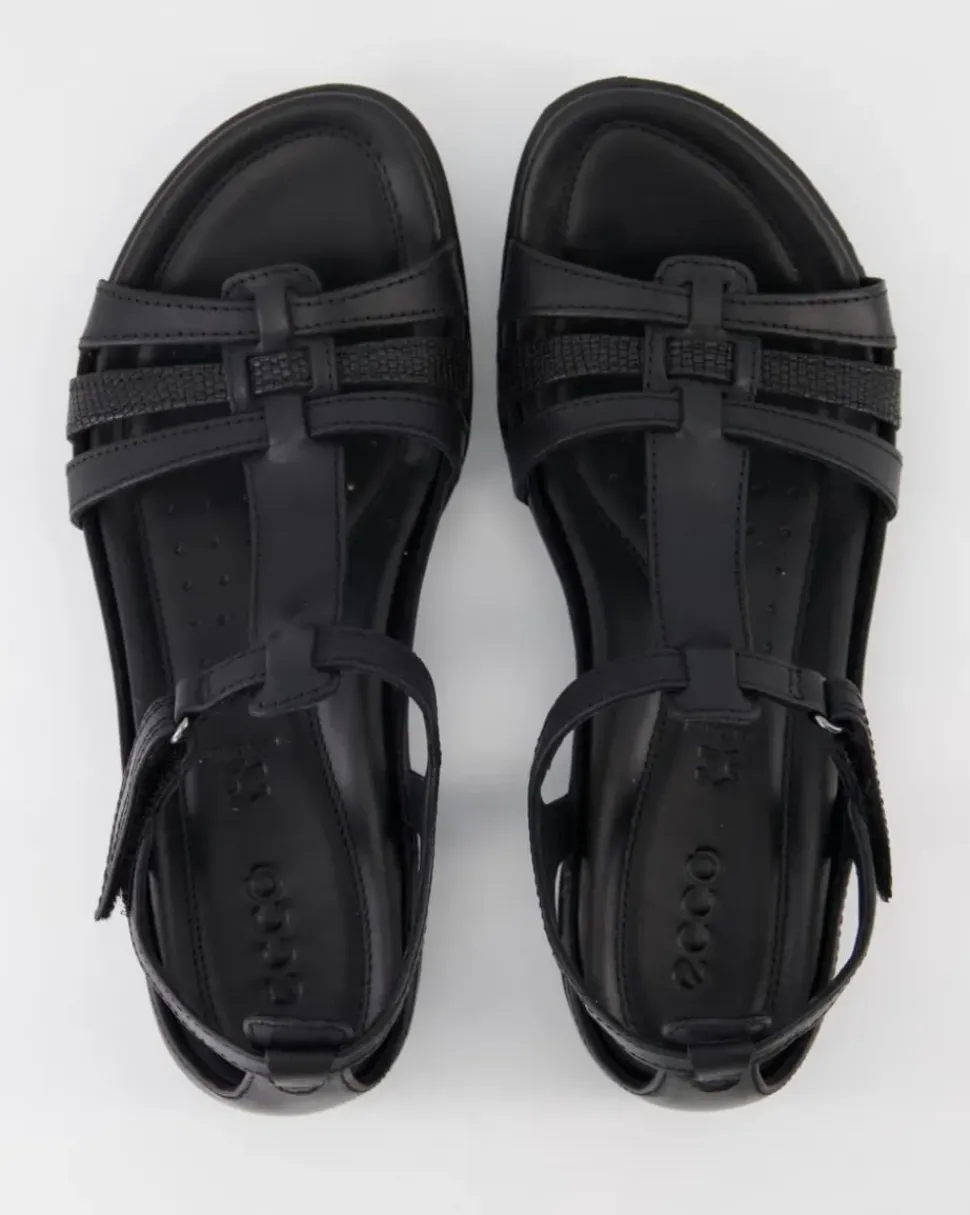 Flash W T Sandal LEA Sandalen in Schwarz