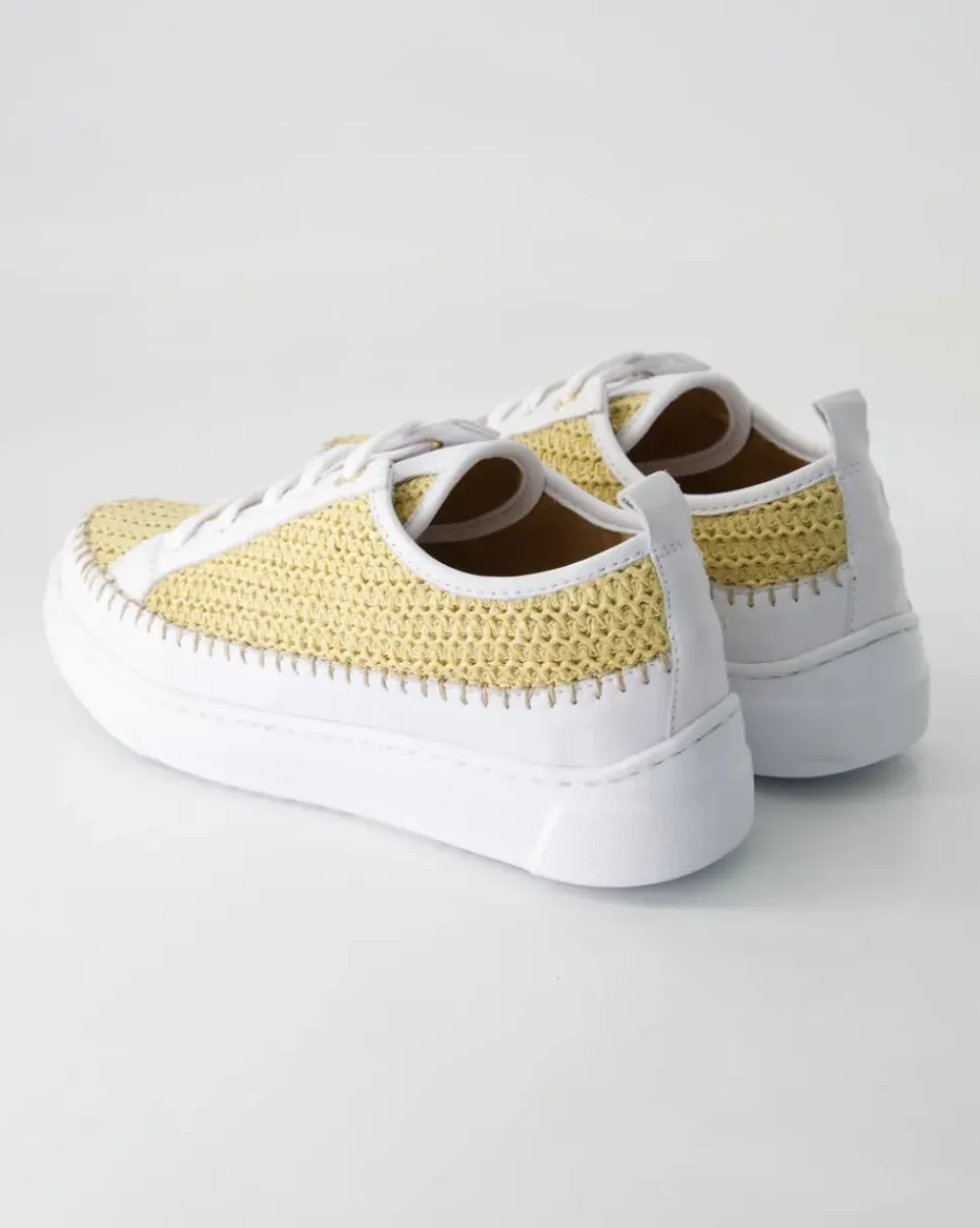 Fleu Raf Schnürschuhe in Beige