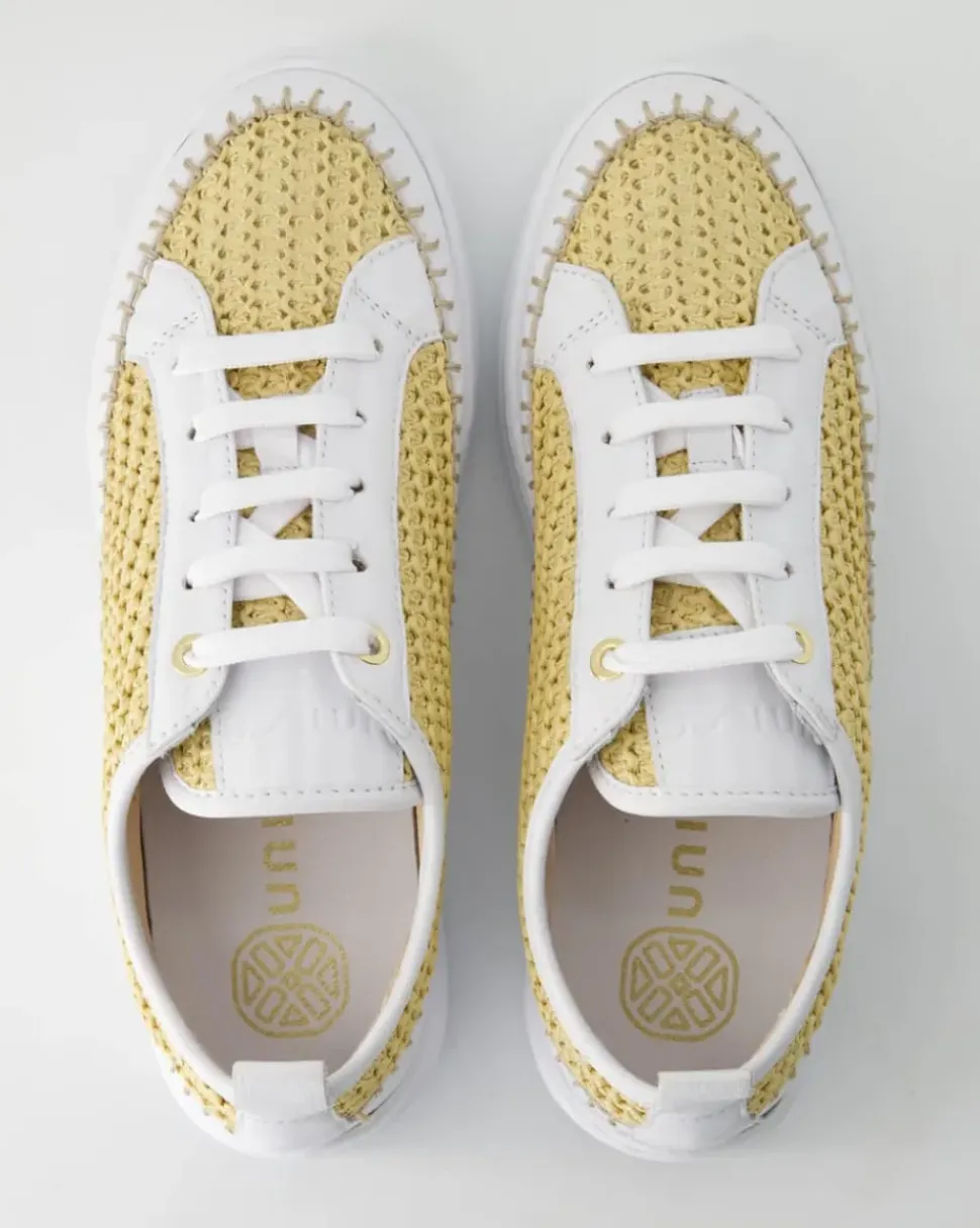 Fleu Raf Schnürschuhe in Beige