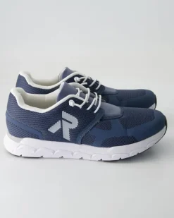 Foilmatt Sneaker in Blau
