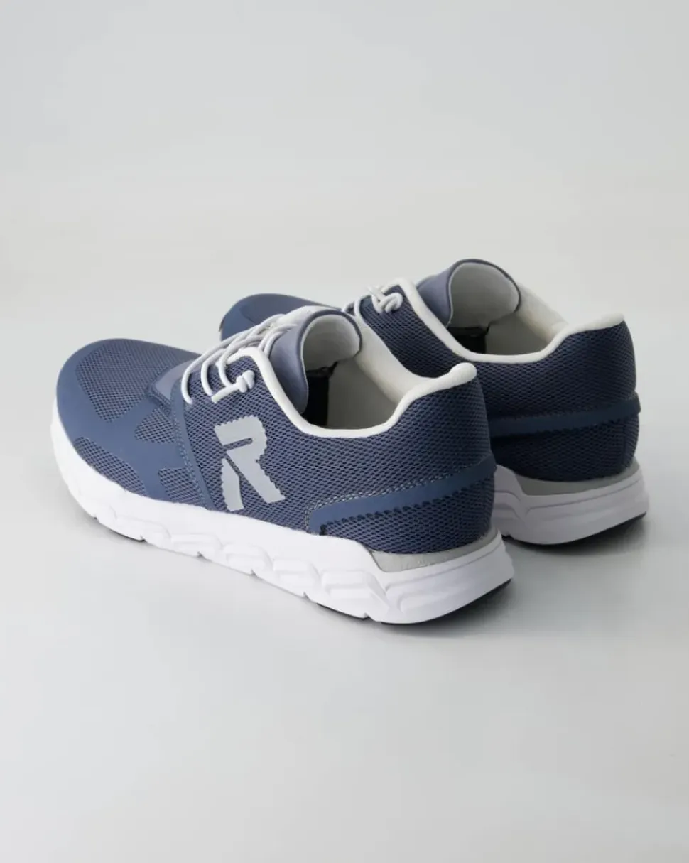 Foilmatt Sneaker in Blau