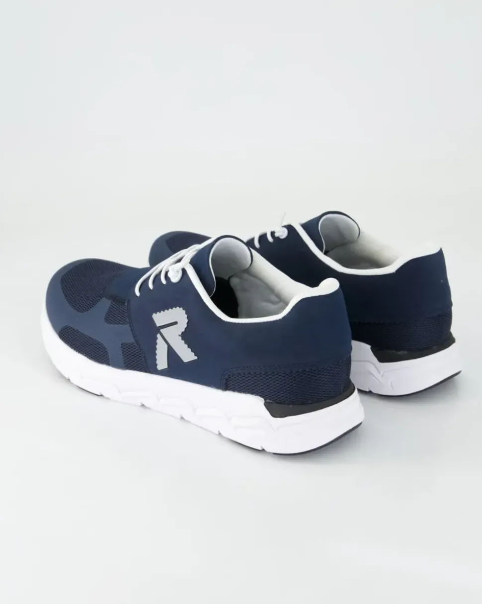 Foilmatt Sneaker in Blau