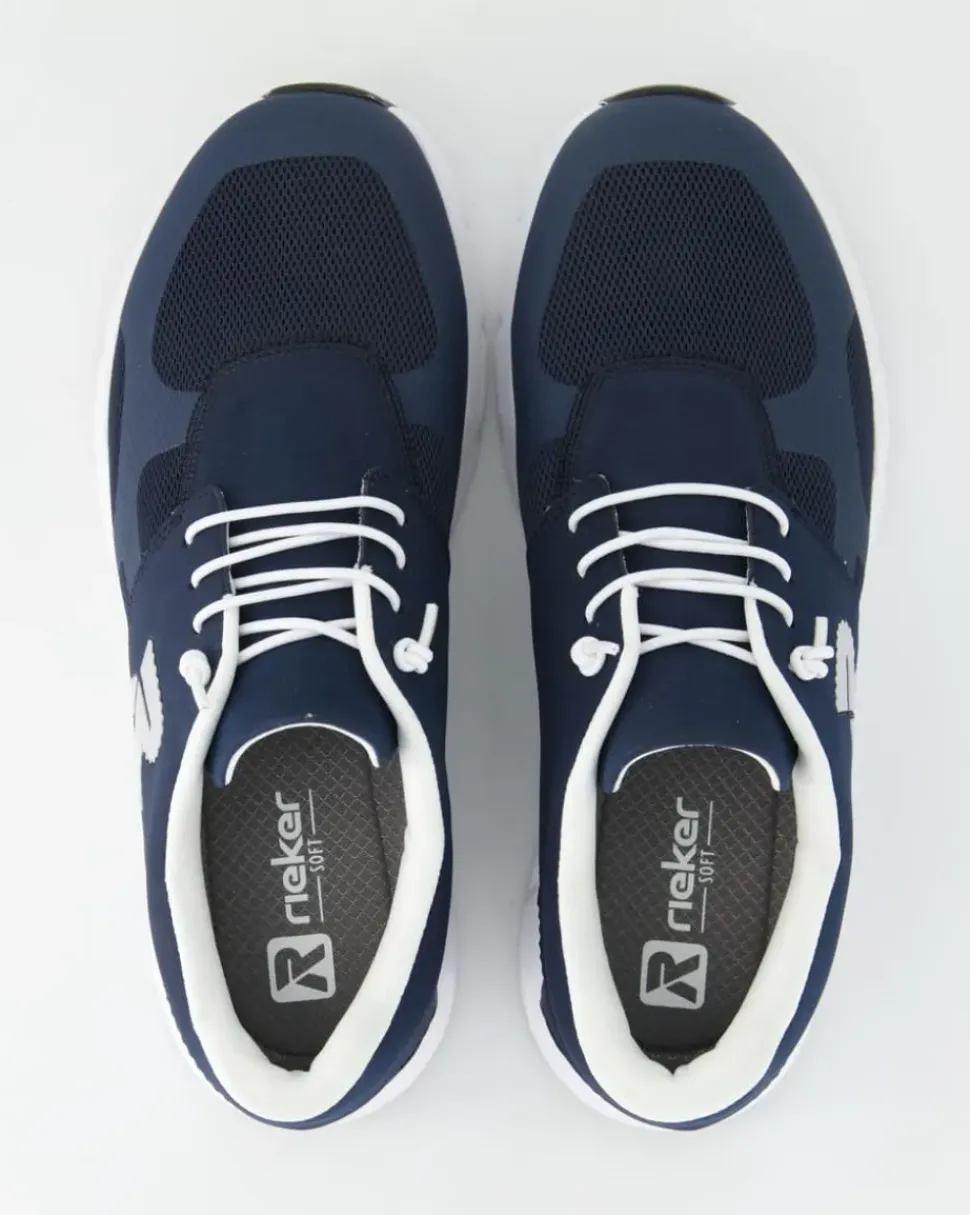 Foilmatt Sneaker in Blau